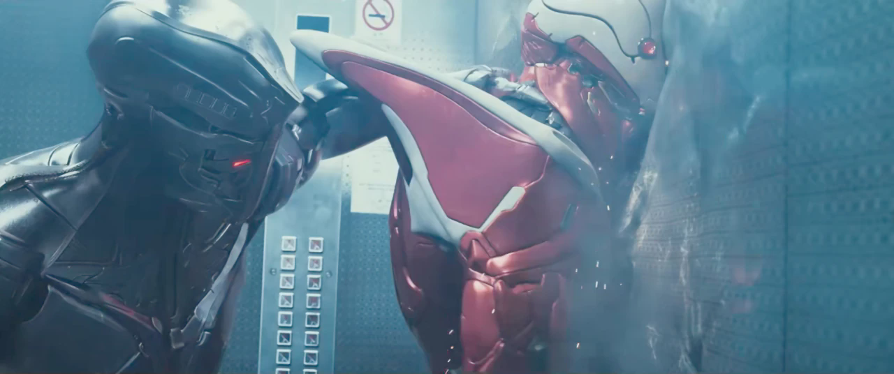 Alienoid (외계+인): Guard (가드) versus a rebel cyborg