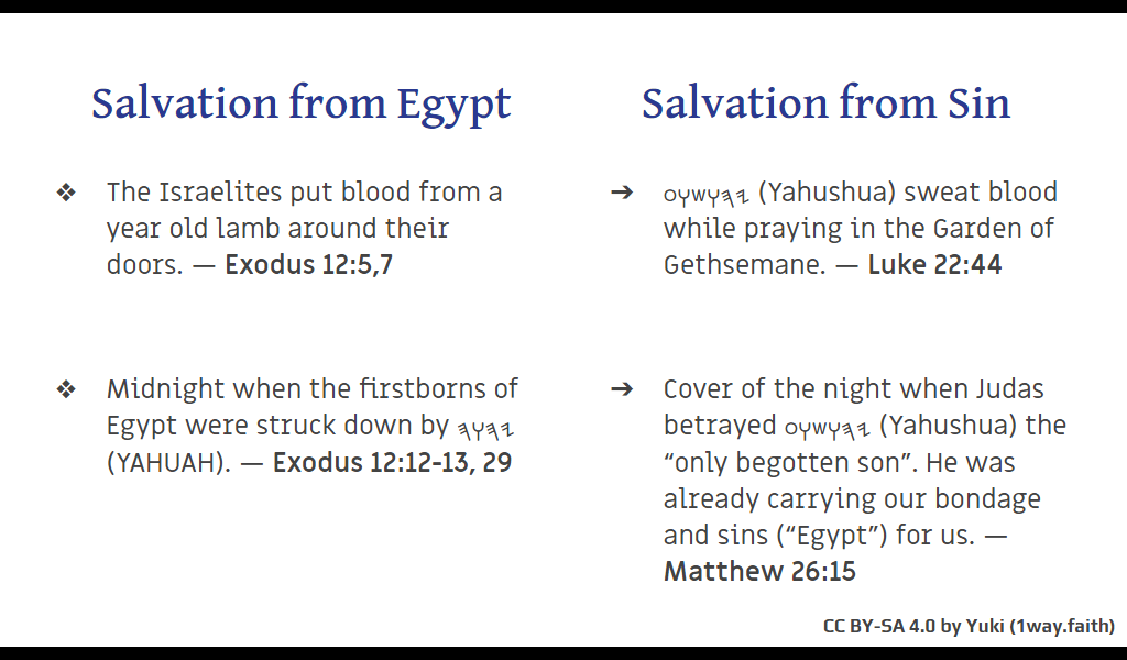 Feast of 𐤉𐤄𐤅𐤄 (YAHUAH)'s Passover slide-03