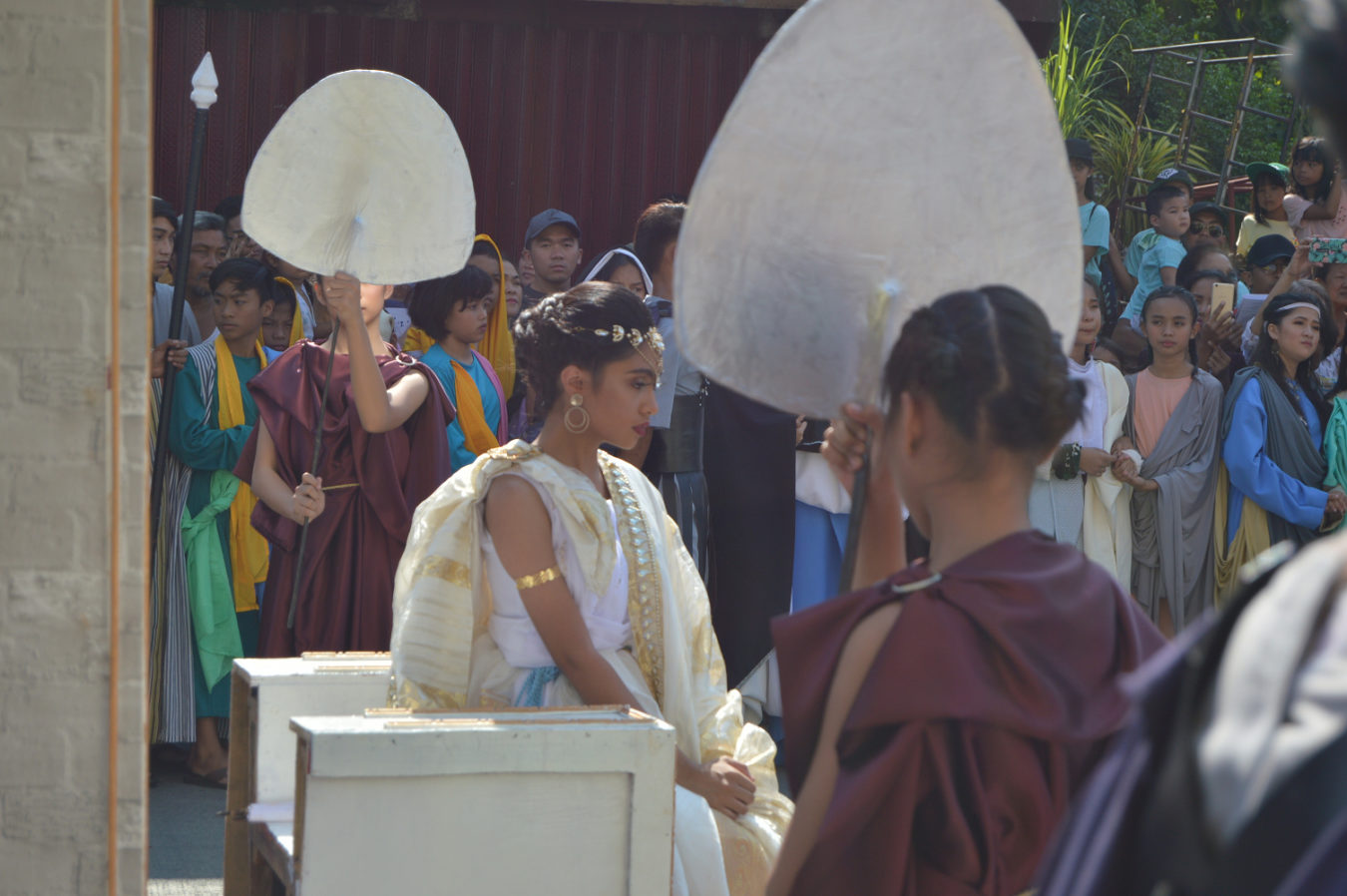 San Ildefonso Catholic Reenactment