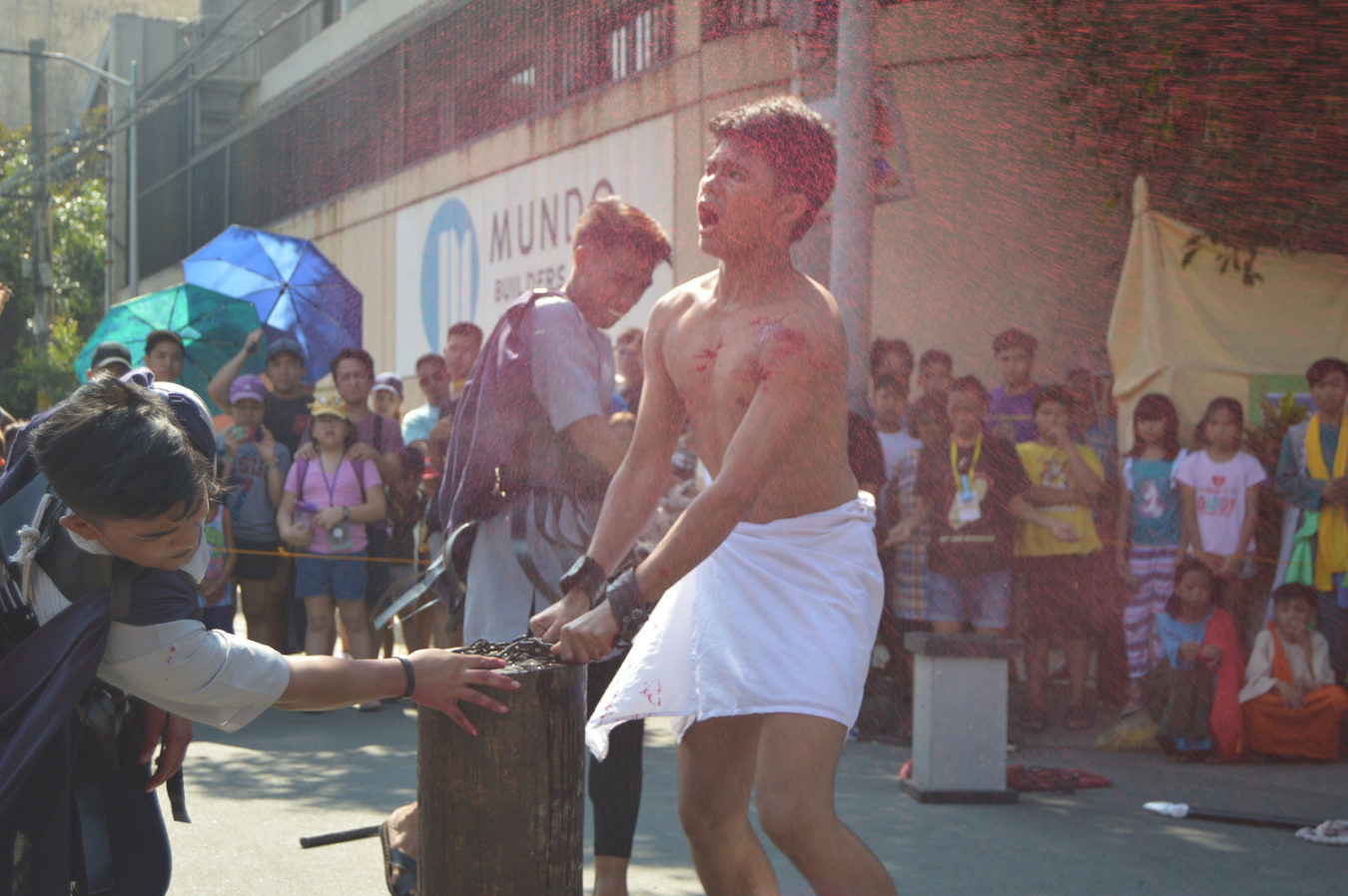 San Ildefonso Catholic Reenactment