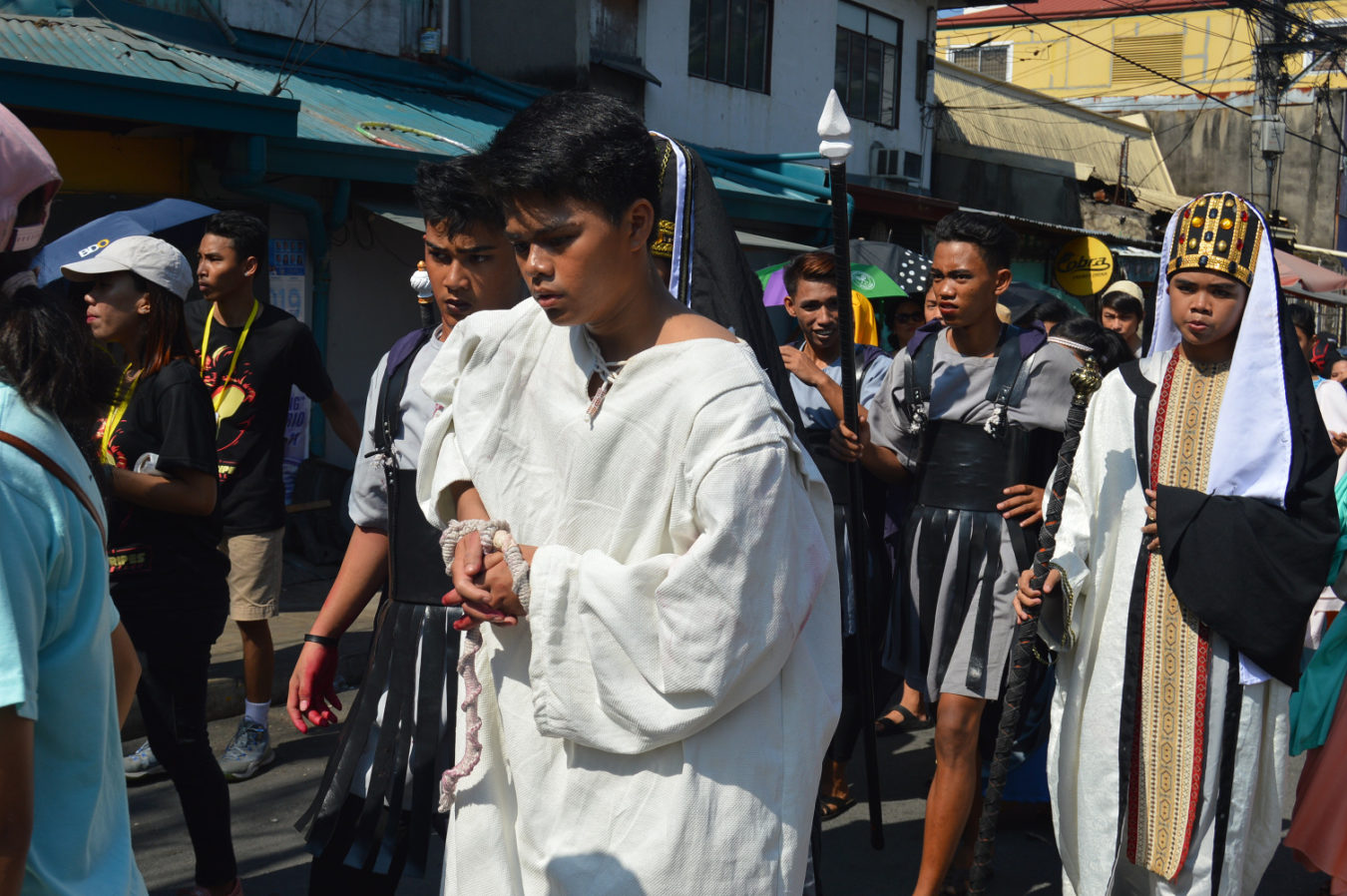 San Ildefonso Catholic Reenactment