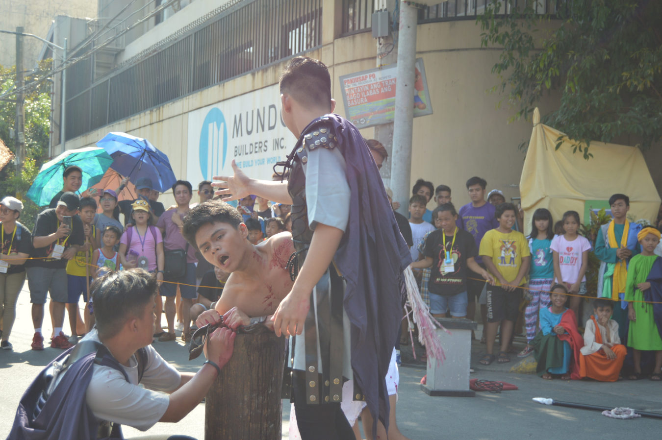 San Ildefonso Catholic Reenactment