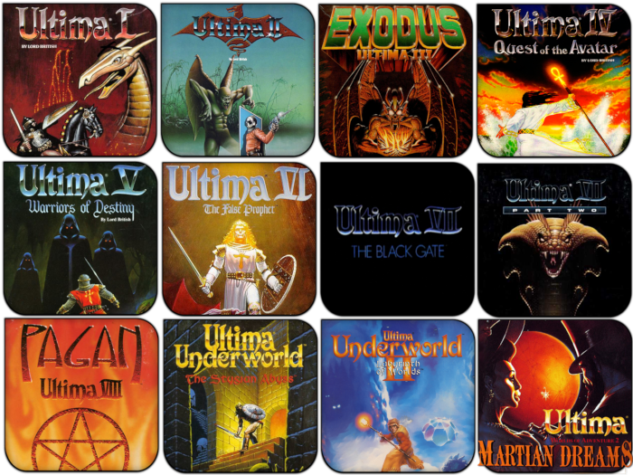 Ultima video games release timeline